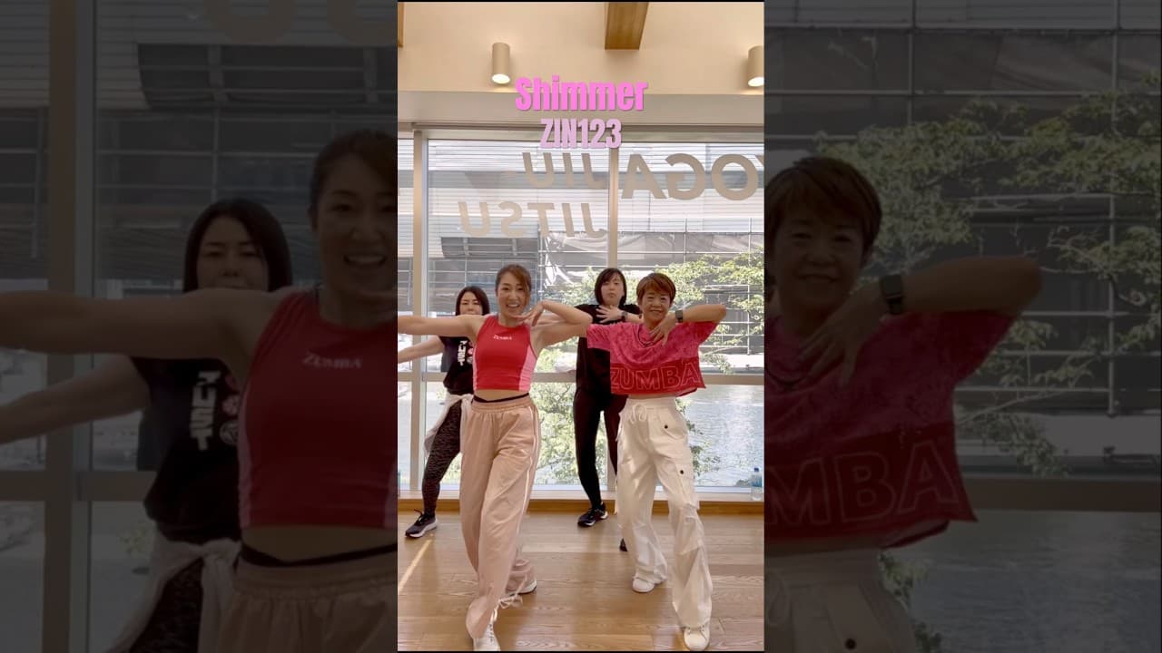#shimmer #meghantrainor #zumba #dance #ズンバ #tokyo #jazz #vogue 